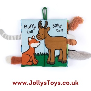 Jellycat Winter Tails Soft Book